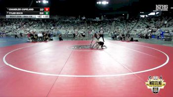 B6A-106 lbs Cons. Round 1 - Chandler Copeland, Sand Springs vs Tyler Rock, Broken Arrow