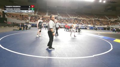 217-D3 1st Place Match - Michael Sciarra, San Tan Foothills High School vs Joseph Figueroa, Salpointe Catholic High School