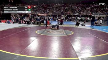 6A 132 lbs Cons. Round 1 - Riley Carpenter, Thunder Ridge vs Francisco Delira, Caldwell