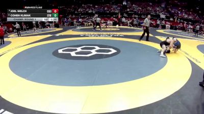 D2-165 lbs Champ. Round 1 - Cohen Klimak, Streetsboro vs Joel Welch, Col. DeSales