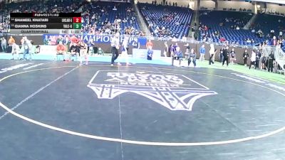 Girls-110 lbs Quarterfinal - Shaneel Khatari, Livonia Clarenceville (Girls) vs Gianna Hoskins, Yale (Girls)