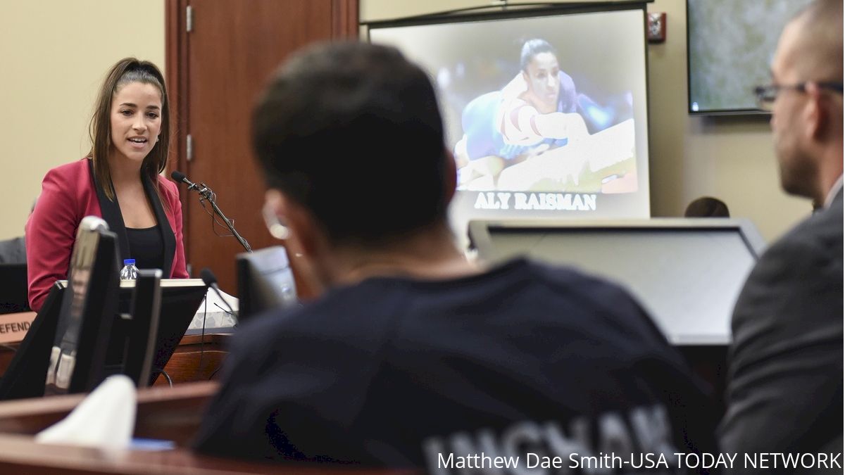 Watch: Aly Raisman Calls Out USAG, USOC In Nassar Sentencing