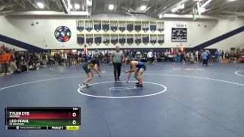 144 lbs Quarterfinal - Tyler Dye, Midview vs Leo Pfahl, St. Ignatius