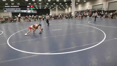 115 lbs Cons. Quarters - Alexander Keyes, Texas Elite Wrestling Club vs Daniel Jacobucci, Ohio