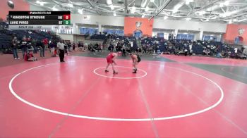 157 lbs Cons. Round 4 - Kingston Strouse, Oneonta State vs Luke Pires, RIT