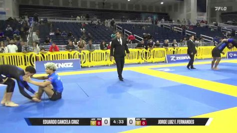 Jorge Luiz F. Fernandes vs Eduardo Cancela Cruz 2025 Pan IBJJF Jiu-Jitsu No-Gi Championship