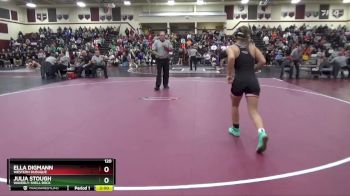 120 lbs Round 1 - Julia Stough, Waverly-Shell Rock vs Ella Digmann, Western Dubuque