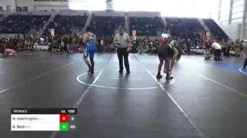 Rr Rnd 2 - Nehemiah Washington, All American Training Center vs Beachem Bosh, Mat Demon WC