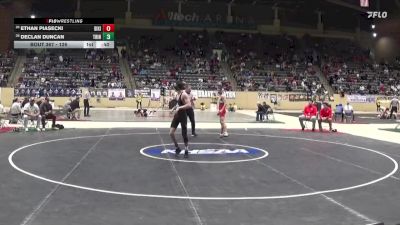 126 lbs Cons. Round 1 - Ethan Piasecki, Dixie Heights vs Declan Duncan, Trinity (Louisville)
