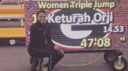 Keturah Orji Breaks American, Collegiate Indoor Record For Triple Jump