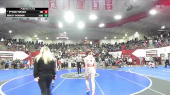 115 lbs Cons. Round 2 - Sydnie Turner, Southport Wrestling Club vs Emery Dobson, Angola