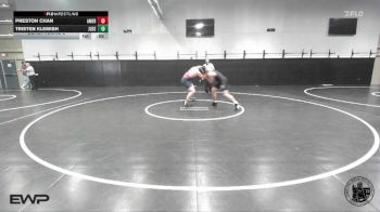 190 lbs Cons. Round 2 - Preston Chan, American vs Tristen Klemish, Junipero Serra