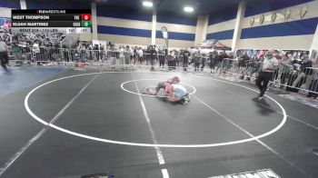 114 lbs Consi Of 4 - West Thompson, The Best Wrestler Reno vs Elijah Martinez, Gold Rush Wr Ac