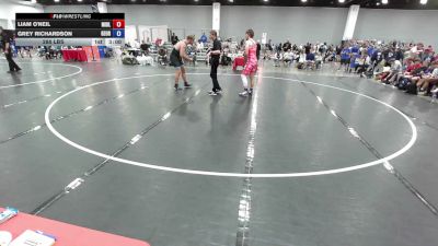 285 lbs Liam O'Neil, Team Michigan Blue vs Grey Richardson, Georgia