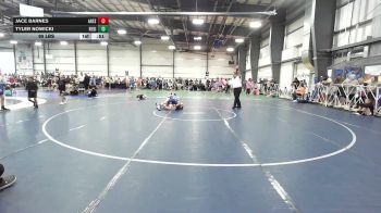 95 lbs Round Of 16 - Jace Barnes, ARES - EL vs Tyler Nowicki, Region Wrestling Academy - EL