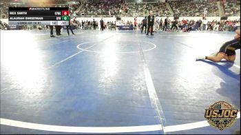 90 lbs Consi Of 16 #1 - Rex Smith, Kiefer Youth Wrestling Club vs Alaurah Sweetman, Bristow Youth Wrestling