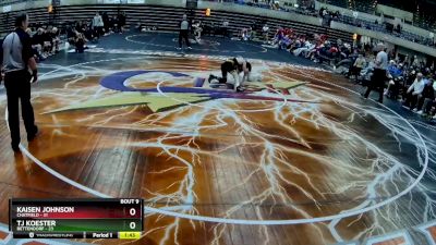 133 lbs Finals (8 Team) - TJ Koester, Bettendorf vs Kaisen Johnson, Chatfield