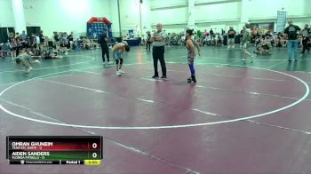 106 lbs Round 3 (6 Team) - Aiden Sanders, Florida Pitbulls vs Omran Ghuneim, Team STL White