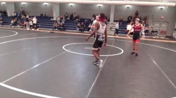 133 lbs Cons. Round 4 - Savieon Garrison, Colby Community College vs Kam Alegria, Unattached
