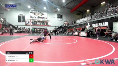 51 lbs Rr Rnd 2 - Jade Coffman, Sallisaw Takedown Club vs Paris Wellman, Viking Wrestling Club