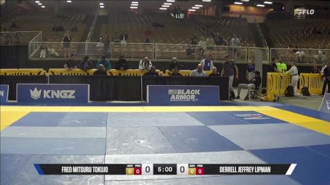 Derrell Jeffrey Lipman vs Fred Mitsuru Tokujo 2025 Pan Jiu Jitsu IBJJF Championship