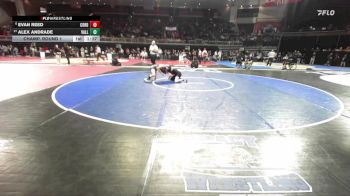 126 lbs Champ. Round 1 - Alex Andrade, Valley vs Evan Reed, Cordova