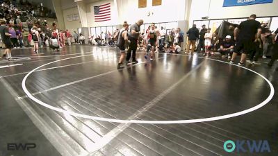 96 lbs Consolation - Ayiden Gooding, Wyandotte Youth Wrestling vs Benjamin Stevens, Beggs Youth Wrestling Program