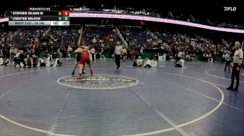 1A 190 lbs Cons. Round 1 - Chester Wilson, Polk County High School vs Stephen Silhan III, Chatham Central High School