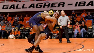 197 lbs - Preston Weigel, Oklahoma State vs Kyle Conel, Kent State