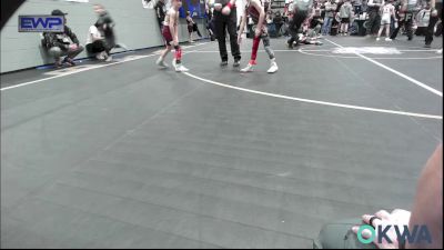 46 lbs Rr Rnd 2 - Boomer Clinkenbeard, Comanche Takedown Club vs Duke Friddle, Unattached