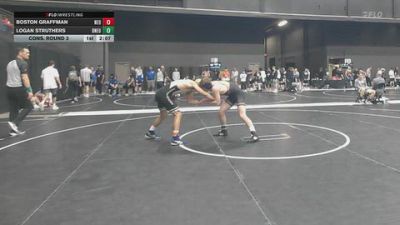 141 lbs Cons. Round 3 - Logan Struthers, Doane University vs Boston Graffman, Northeastern Oklahoma A&M