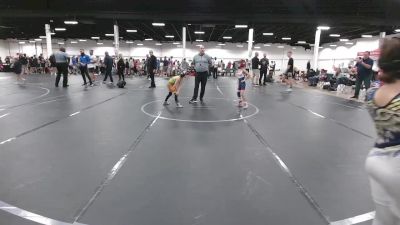 48 lbs Round 3 (6 Team) - Oliver Paradise, Xtreme Team White vs Kellan Bagnell, Mat Warriors