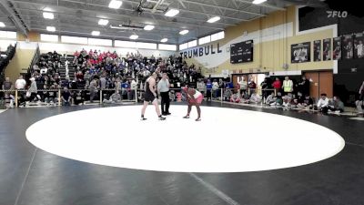 285 lbs Semifinal - Malachi Mercer-Robinson, Fairfield Prep vs Lukas Cylwik, Trumbull