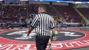 220 lbs Quarterfinal - Jack Marouchoc, Saucon Valley Hs vs Michael Scherer, Burrell Hs