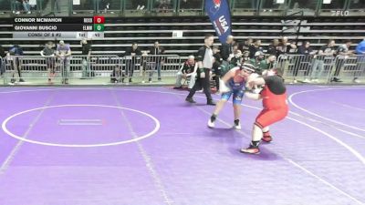 125 lbs Consi Of 8 #2 - Connor McMahon, Roxbury vs Giovanni Buscio, Elmwood Park