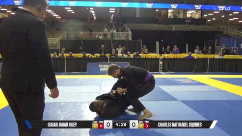 Charles Nathaniel Squires vs Isaiah Jahad Riley 2025 Pan Jiu Jitsu IBJJF Championship