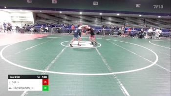 144 lbs Consi Of 32 #2 - Jacob Bell, CA vs Will Deutschlander, OK