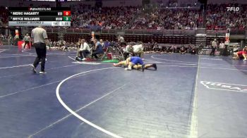 3A-215 lbs Champ. Round 2 - Meric Hagarty, Waverly-Shell Rock vs Bryce Williams, Waukee Northwest