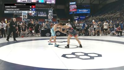165 lbs Champ. Rd Of 32 - Jonre Fisher, Virginia vs Preston Scott, Oklahoma