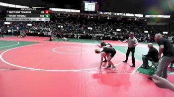 132 lbs Champ. Round 3 - Matthew Tomaino, SRWA vs Wyatt Frantz, WSW1