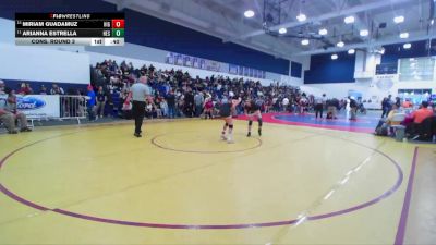 125 lbs Cons. Round 3 - Miriam Guadamuz, Highland vs Arianna Estrella, Hesperia