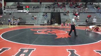 138 lbs 2nd Place Match - Will McDermott, North Scott vs Malachi Clement, Iowa City, City High