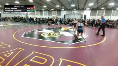 105 lbs Champ. Round 2 - Stella Isensee, Sand Creek vs Vivienne Arellano, Widefield