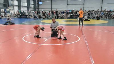 48 lbs Round 4 - 1:30pm Friday - Lucas Freeman, Minnesota Funky Singlets vs Breeze Forrest, Great Neck W.C.