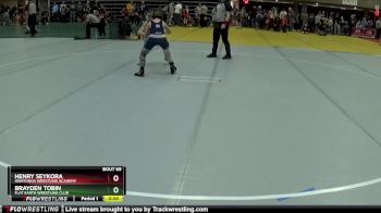 105 lbs Semifinal - Henry Seykora, OWATONNA WRESTLING ACADEMY vs Brayden Tobin, Flat Earth Wrestling Club