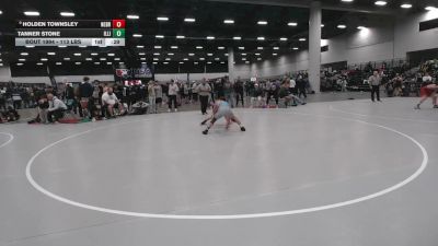 113 lbs Cons. Rd Of 16 - Tanner Stone, Illinois vs Holden Townsley, Nebraska
