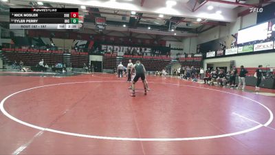 197 lbs Cons. Semi - Nick Nosler, SIUE vs Tyler Perry, Northern Colorado