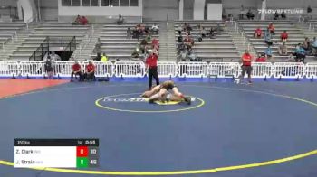 150 lbs Prelims - Zachary Clark, Indiana Outlaws Gold vs Jonah Strain, Indiana Force