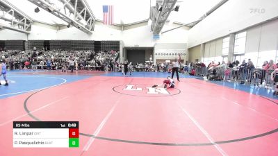 63-M lbs Round Of 16 - Ryder Limpar, Grit Mat Club vs Peter Pasqualichio, Buxton (NJ)