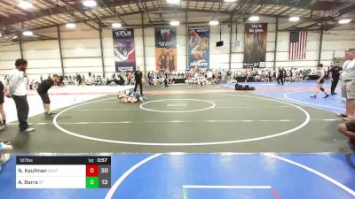 127 lbs Round Of 16 - Ned Kaufman, Team Shutt Bowman vs Anthony Barra, Steller Trained Fett